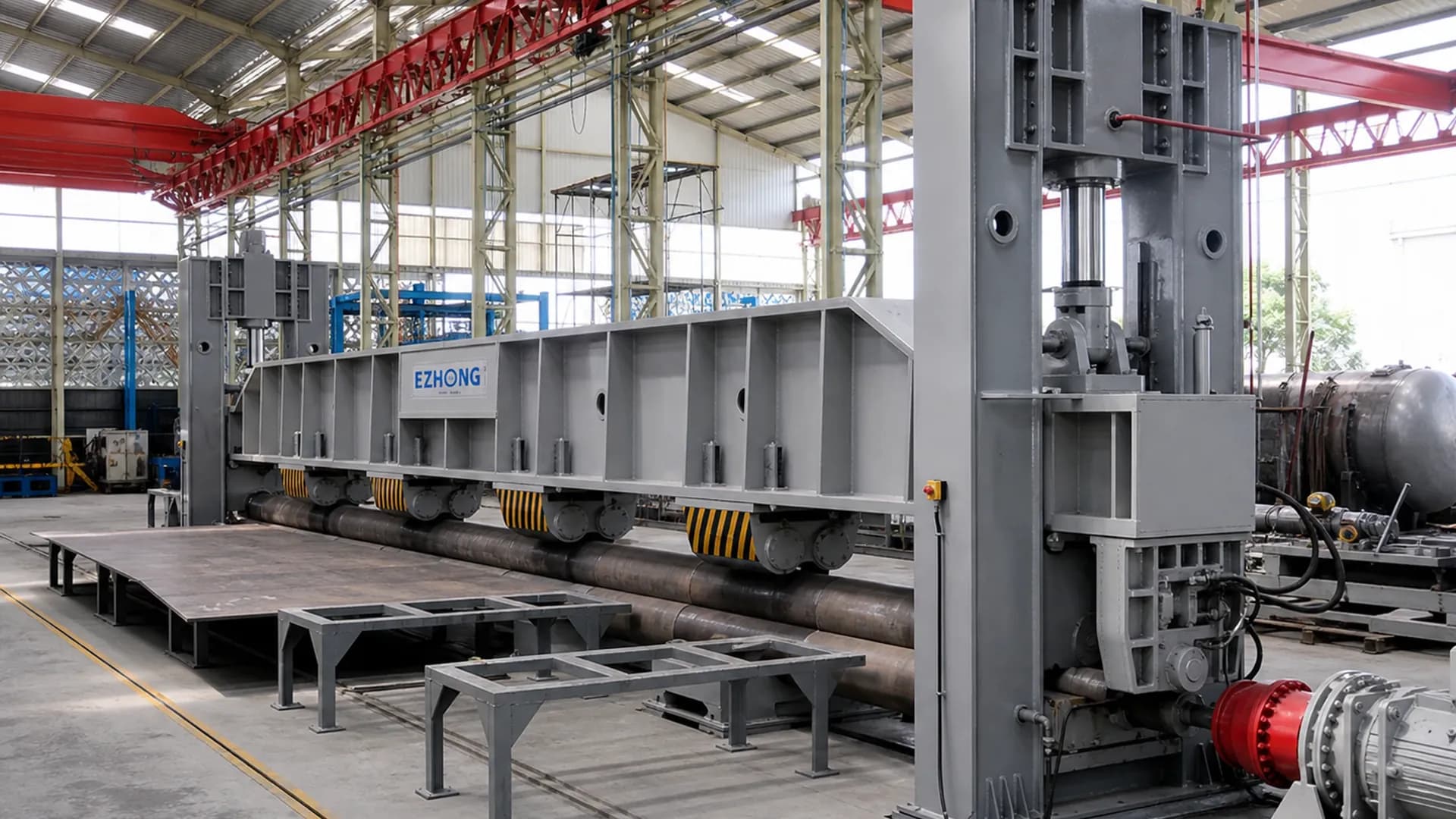 Calandra para Tanques Rodoviários, Silos e Implementos