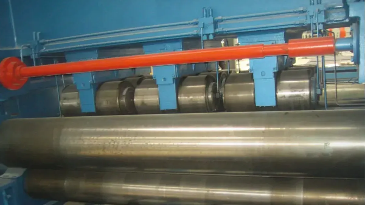 9 Rolls Sheet Leveling Machine Clients From Azerbaijan Silk Road