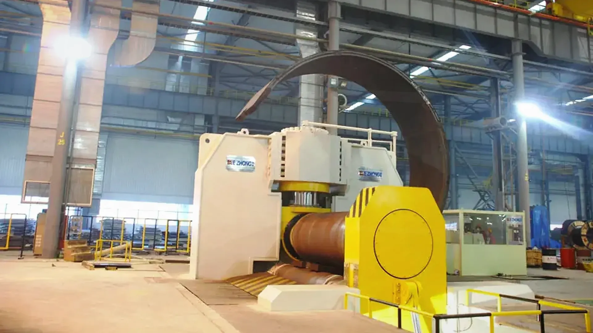 Case About 3 Rolls Bending Machine