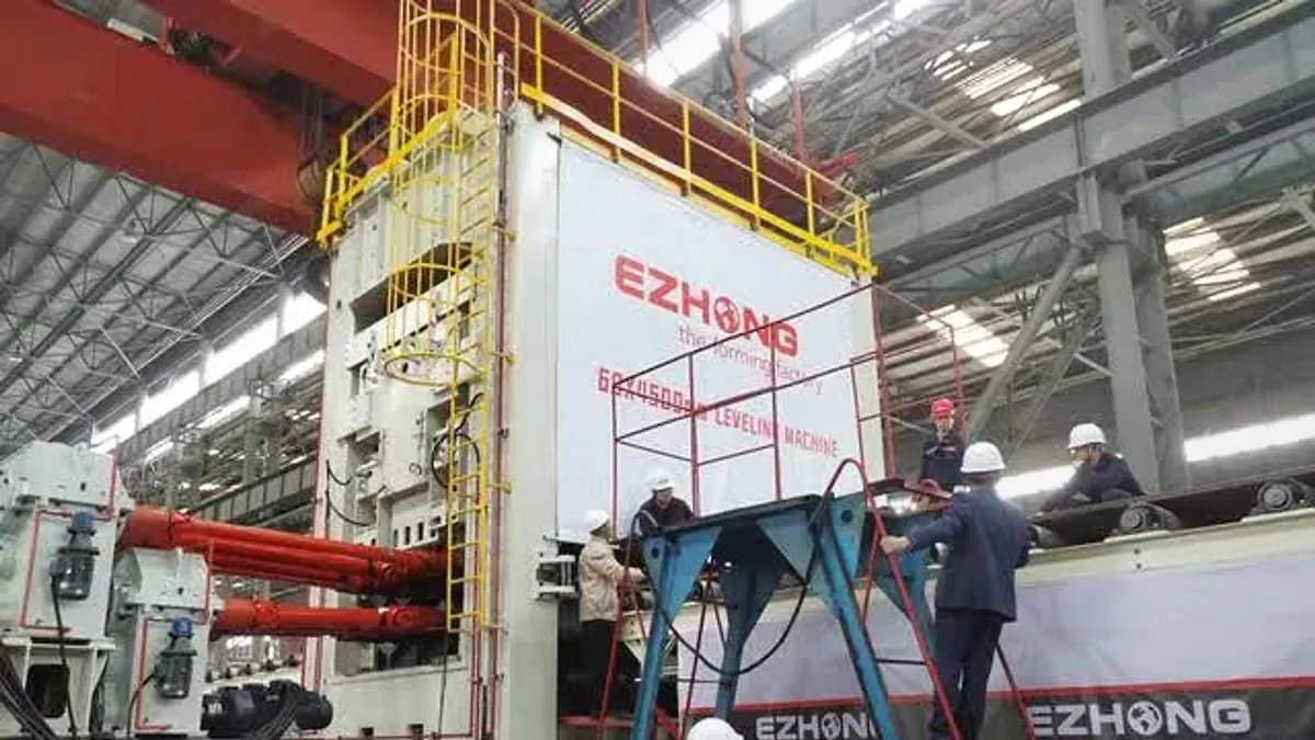 China's Ultrathick, Ultrawide and High-Strength Steel Leveling Machine Observatory Held Successfully After Reinstallation in Hubei!