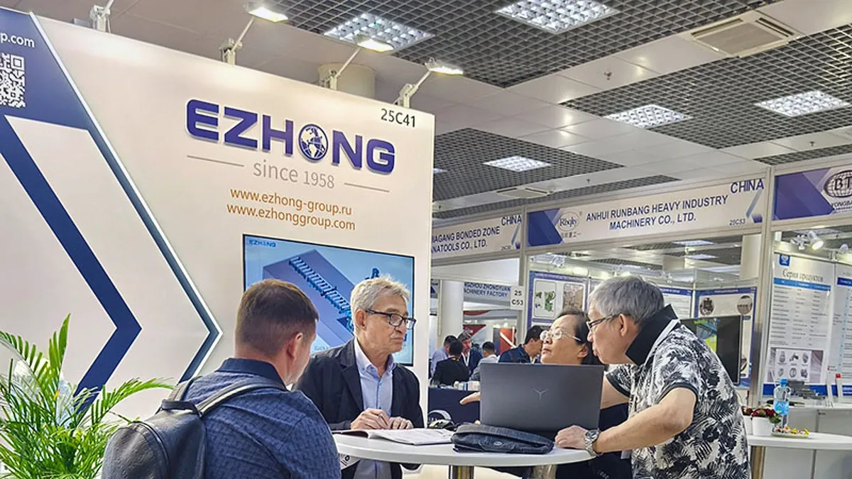 EZHONG Successful Participation in the 2024 Russian International Machine Tool Exhibition
