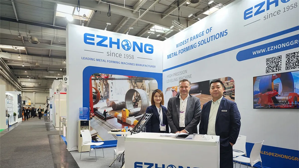 Our Chairman Led the Team to Attend the 2024 Hannover EUROBLECH Sheet Metal Processing Exhibition