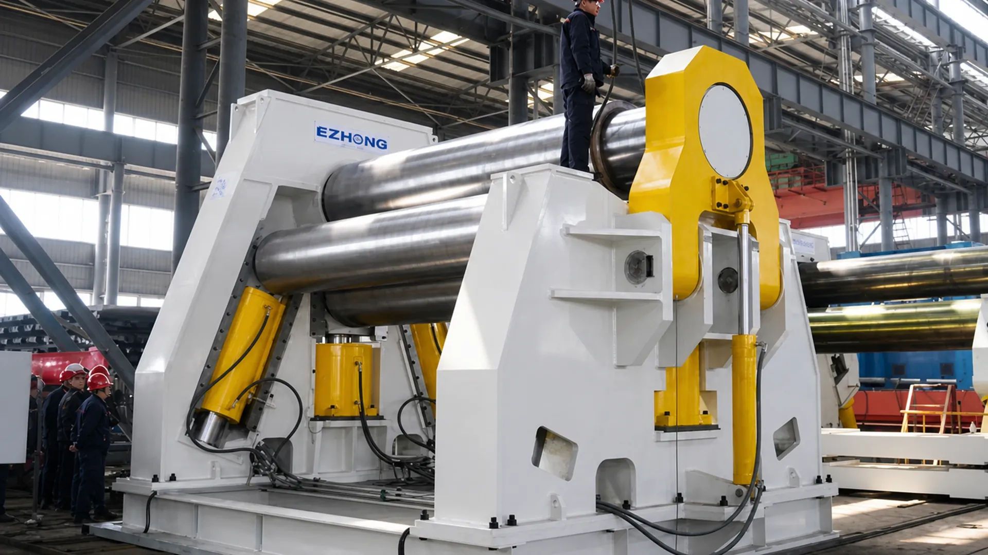 4 Rolls Plate Bending Machine