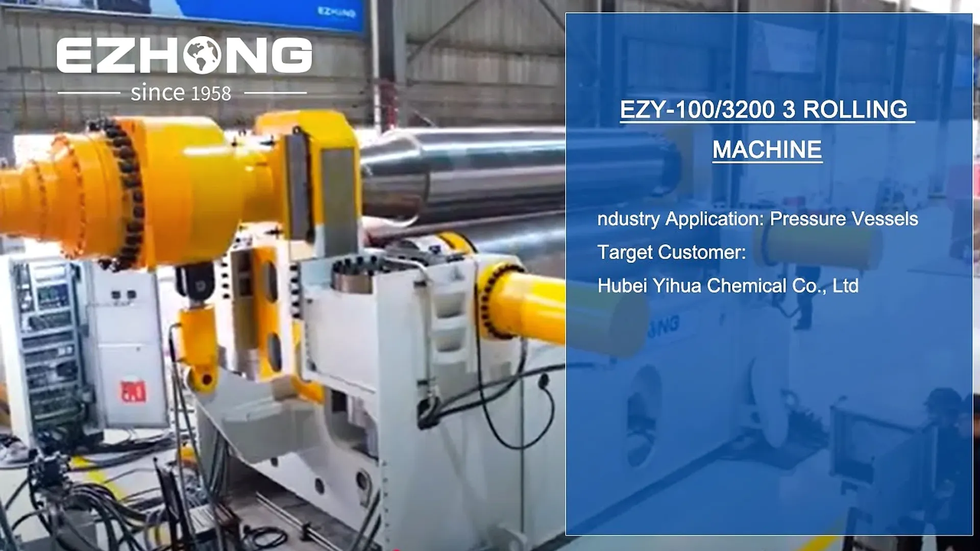 EZY-100/3200 3 Rolling machine