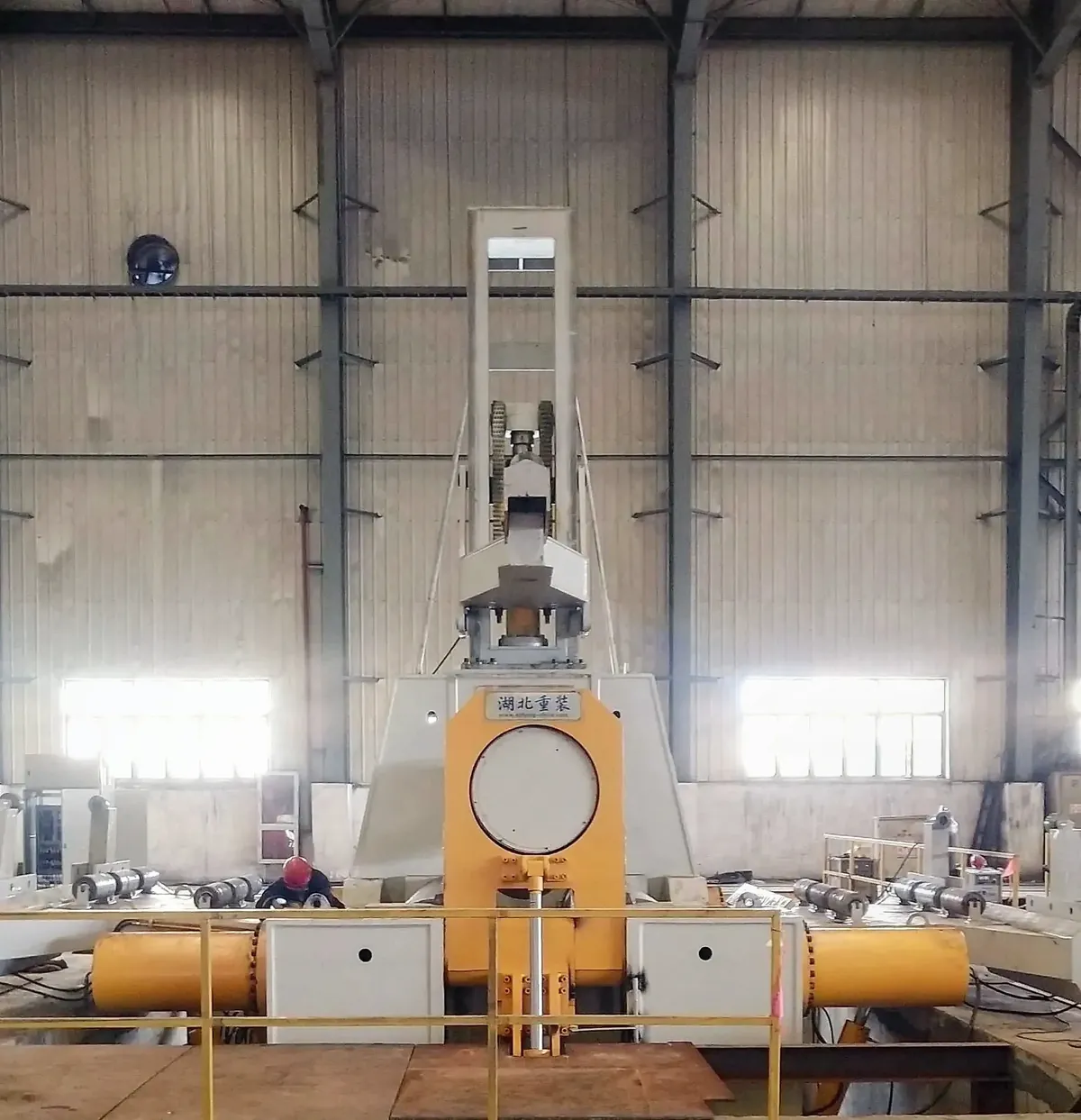 EZHONG Specialized Plate Rolling Machine For Wind Power Tower