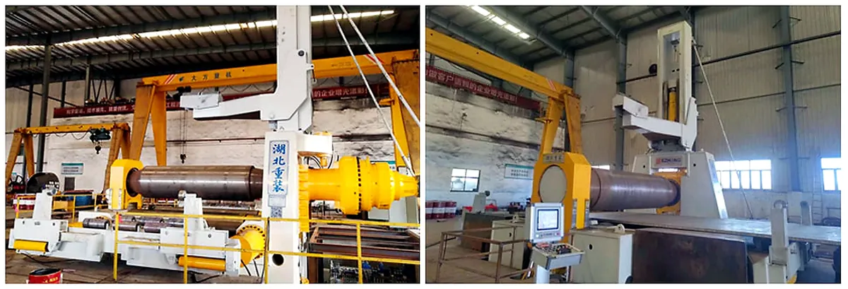 EZW11XY-150*3500 three-roll plate rolling machine EZW11XY-150*3500 three-roll plate rolling machine