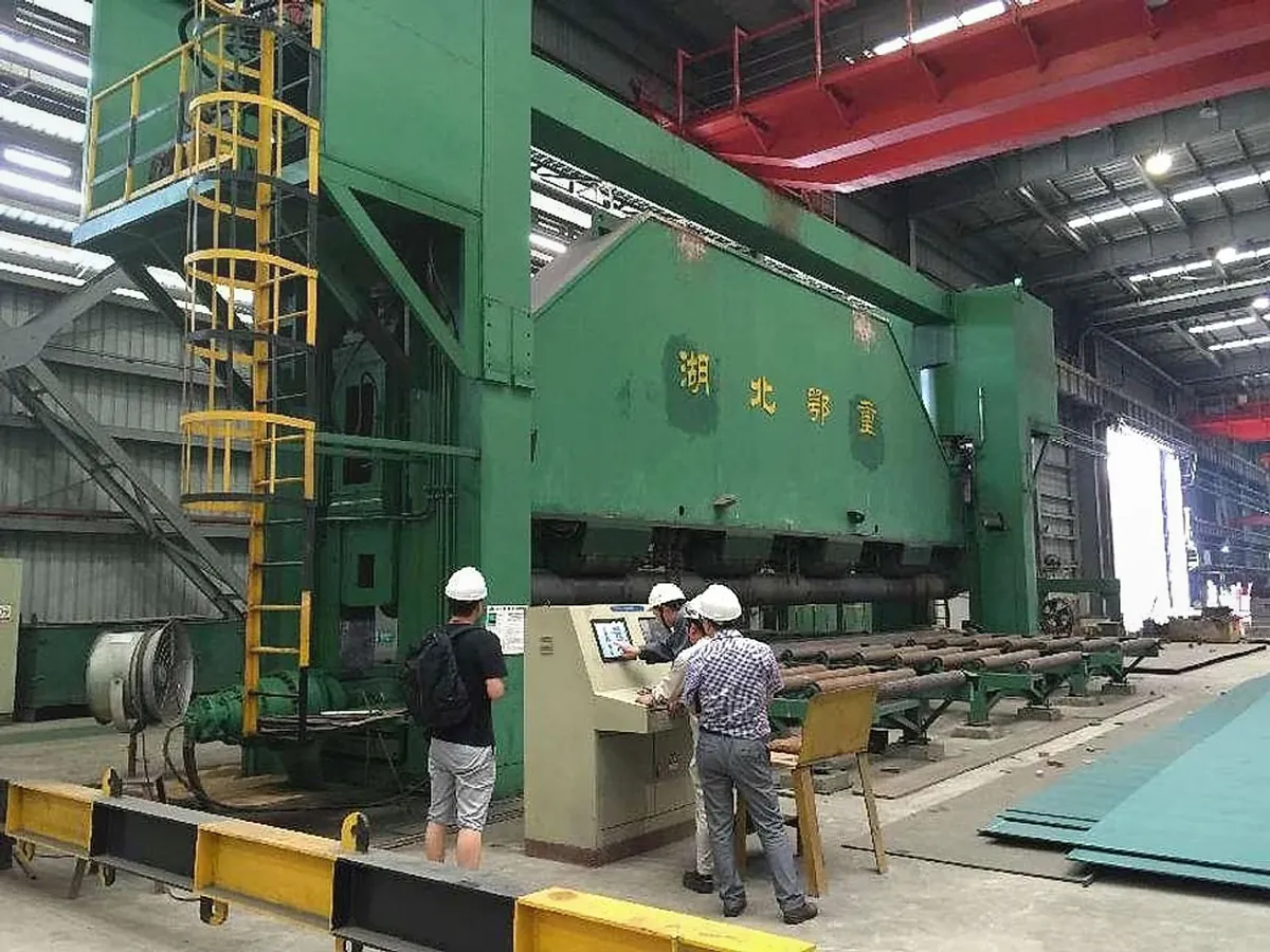 Rolling Machine: EZW11S-1800T*12000mm